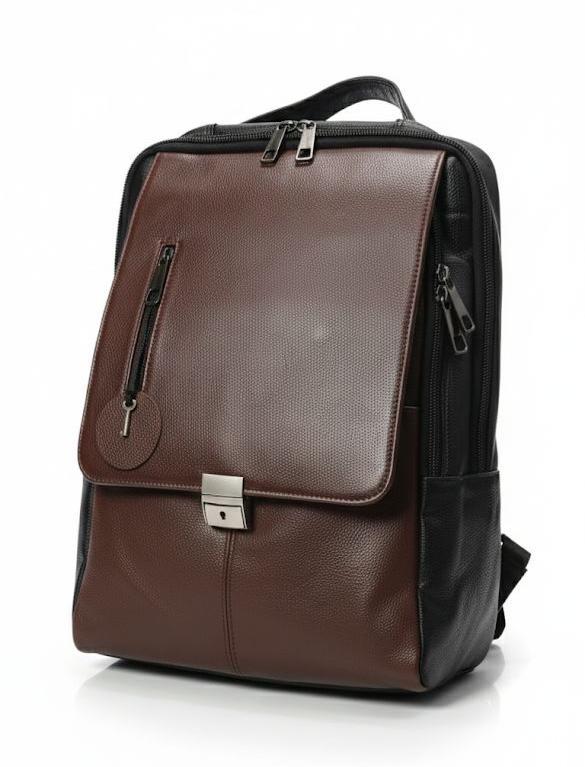 Premium Cow Leather Single Lock Bag
